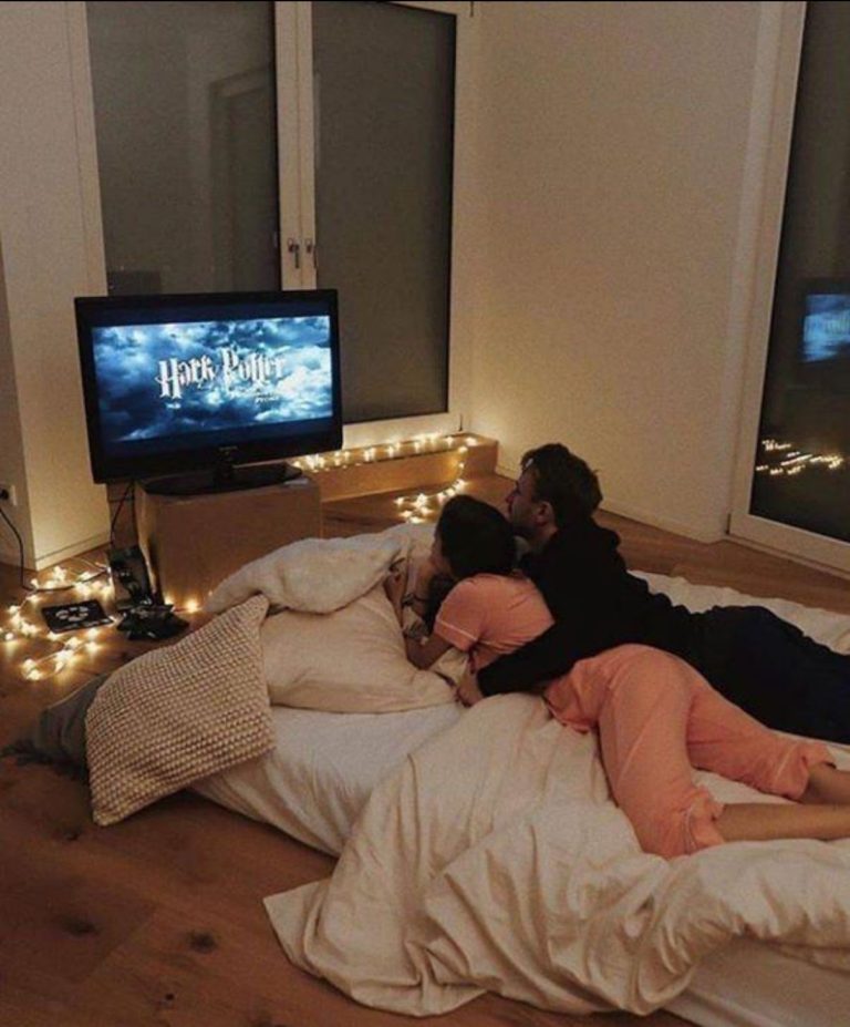 Sessão cinema dos recém-casados